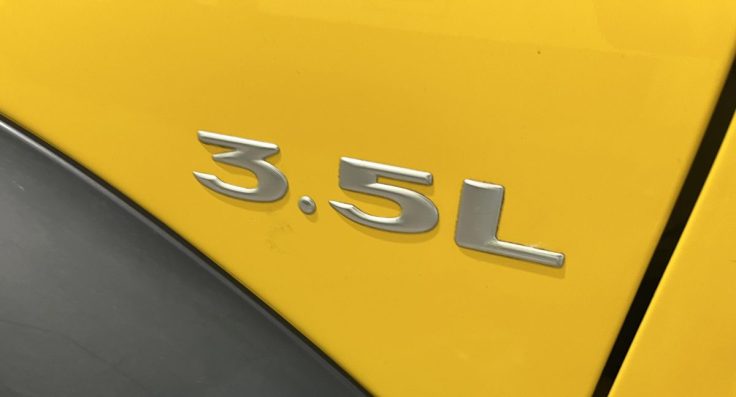 2001 Isuzu VehiCROSS engine logo